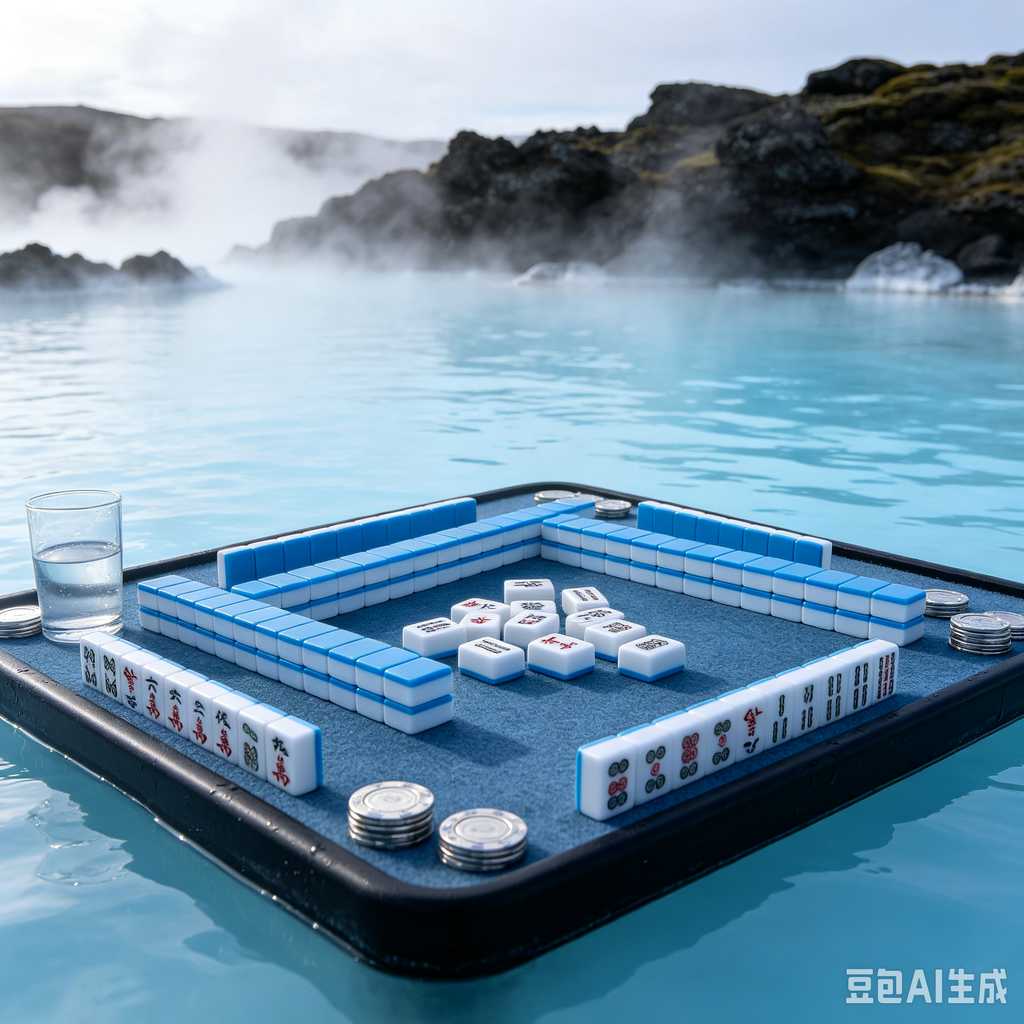 traditional oriental mahjong tiles