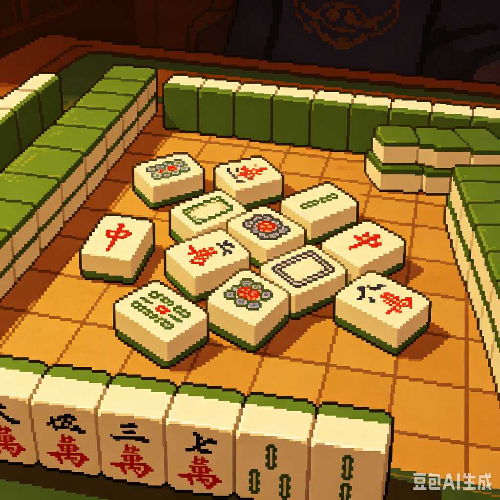 matte texture mahjong set