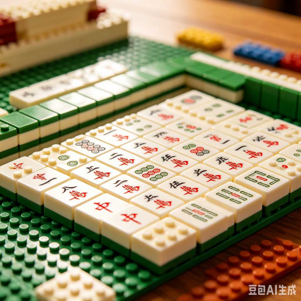custom art mahjong set